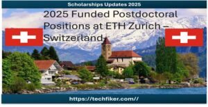 Postdoctoral Positions at ETH Zurich