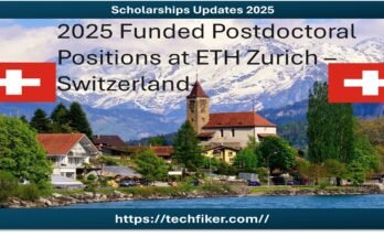Postdoctoral Positions at ETH Zurich