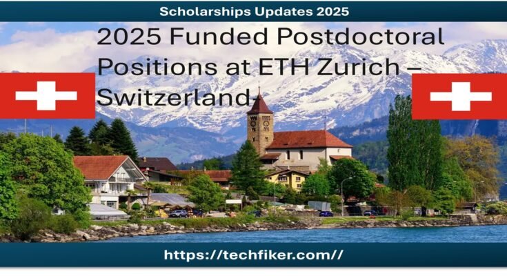 Postdoctoral Positions at ETH Zurich