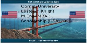 Lester B. Knight M.Eng./MBA Scholarship