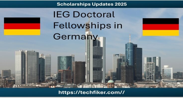IEG Doctoral Fellowships