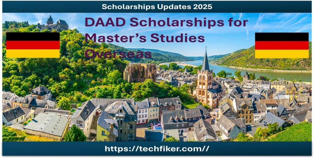 DAAD Scholarships for Master’s Studies Overseas