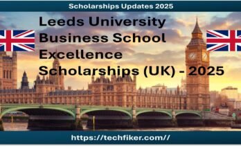 Leeds University Business School Excellence Scholarships