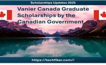 Vanier Canada Graduate Scholarships