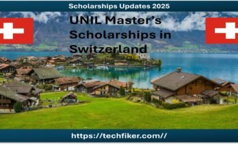 UNIL Master’s Scholarships