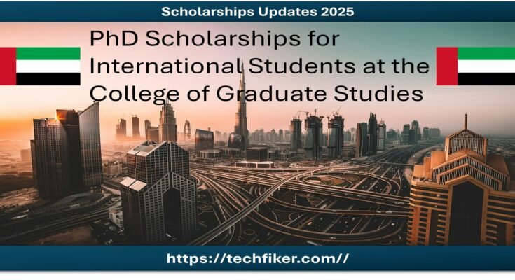 College of Graduate Studies PhD Scholarships