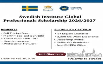 Karolinska Institutet Global Master’s Scholarship
