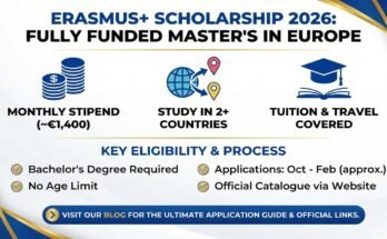 Erasmus+ Scholarship 2026