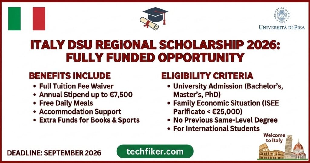 DSU Scholarship Italy