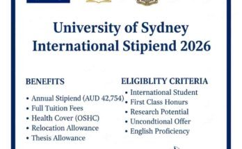 University of Sydney International Stipend