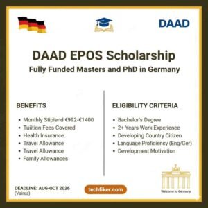 DAAD EPOS Scholarship
