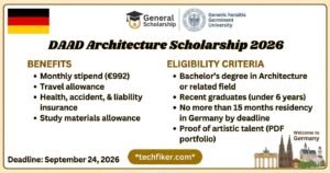 DAAD Architecture scholarship