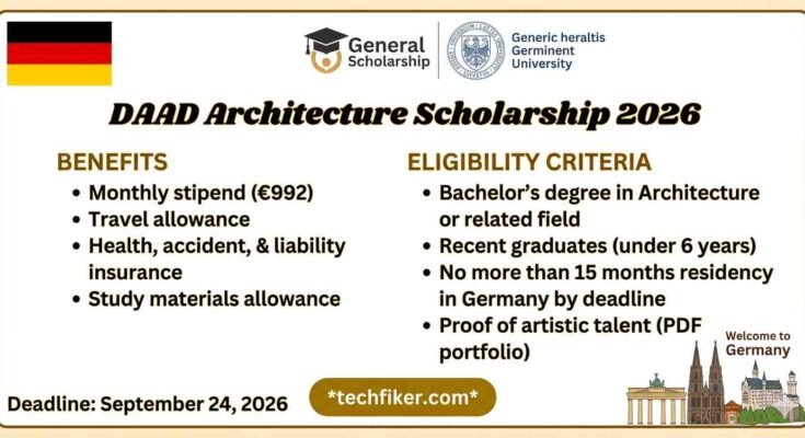DAAD Architecture scholarship