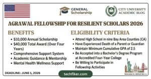 Agrawal Fellowship for Resilient Scholars