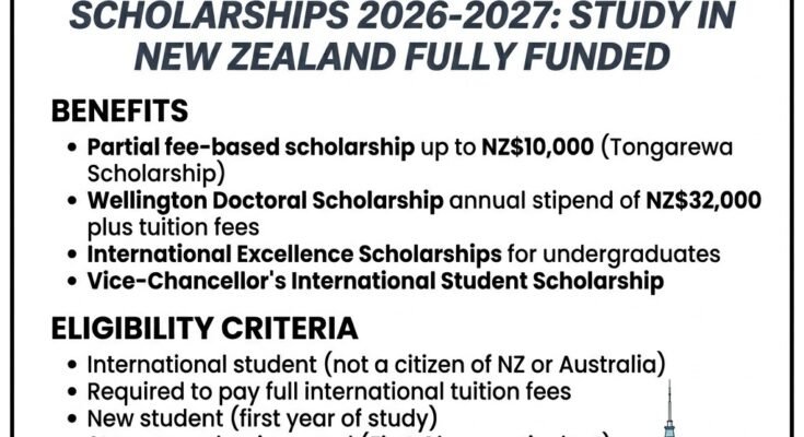 Victoria University of Wellington Scholarships