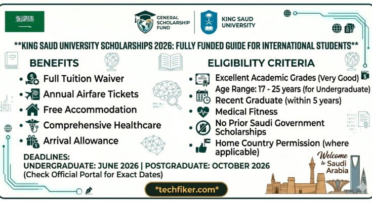 King Saud University scholarships