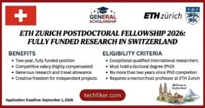 ETH Zurich Postdoctoral Fellowship